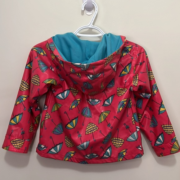 Urban Rags Kids Lined Rain Jacket Hoodie Size 5/6 - Picture 6 of 10